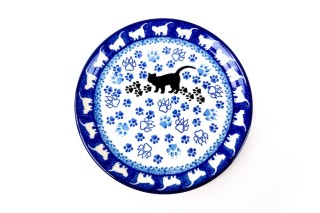 261 Bunzlau Gebaksbordje 1771X Black Cat 